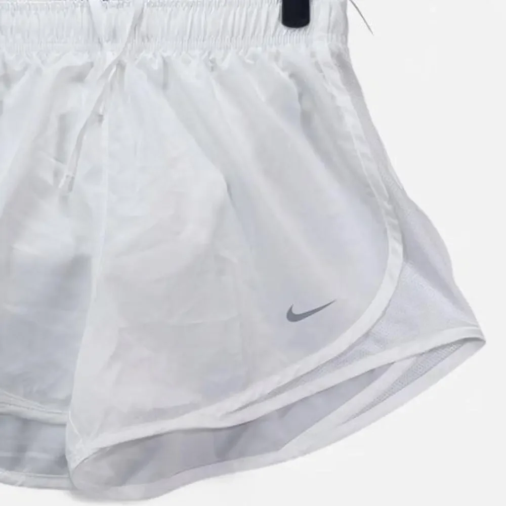 Nike Tempo Womens Small White Dri-Fit Running Shorts Brief Lined NWT